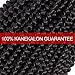 Spring Twist Crochet Braids Real Kanekalon hair 6 Pcs In packs Bomb Twist Crochet Hair Ombre Colors Synthetic Fluffy Hair Extension 8 inch (8inches, 4#)