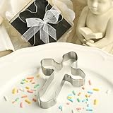 Cross Shaped Tin Cookie Cutter - Wedding Party Favors