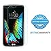 OMOTON LG K10 / LG Premier LTE Clear Screen Protector [3-Pack], Premium HD Clear Film/Anti-Fingerprint/Bubble-Free/Crystal Clear Screen Protector for LG K10/LG Premier LTE