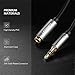 UGREEN Headphone Extension Cable 3.5mm Extension Gold Plated Aux Cable Audio Stereo Jack Male to Female TRS Cord Extender Compatible with iPhone iPad Phones Tablets Media Players, 10FT