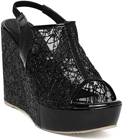 Gripex Shoes Sandals for Women Wedges High Heel Casual Comfortable Dailywear Footwear