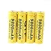 EastVita GTF 4pcs 3.7V 18650 9800mAh Li-ion Rechargeable Battery For LED Flashlight Torch