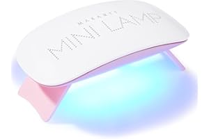 Makartt UV LED Nail Lamp: UV Light for Gel Nails, 6W Mini USB Portable Lamp Fast Drying Gel Polish Curing Light 60S Timer Dryer Manicure Salon Home DIY