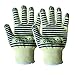 CAREFUNY Revolutionary EN407 Standard Oven Glove, Heat Resistant, Hot Surface Handler Oven Mitt/Grilling Glove, Perfect for Kitchen,540 Degree Resistance, withstands Heat up to 662F(Pack of 2)