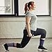 LISH Spot On Wide Calf Compression Socks - Graduated 15-25 mmHg Knee High Polka Dot Plus Size Support Stockings (Navy, Medium/Large)