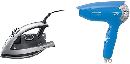 Amazon セット買い パナソニック コード付きスチームアイロン シルバー Ni W550 S ターボドライ10 青 Eh5101p A パナソニック Panasonic ホーム キッチン 通販