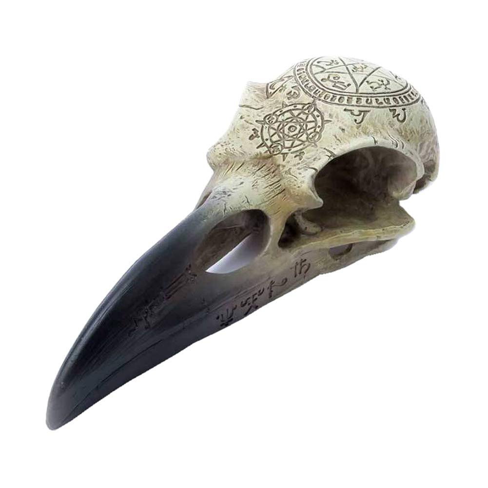Alchemy Gothic Omega Raven Skull