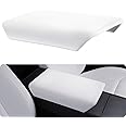 BASENOR Upgraded Center Console Cover for 2024 2025 Tesla Model 3 Refresh Highland New Tesla Model Y 2025 Refresh (Juniper) TPU Armrest Cover Non-Slip Arm Rest Protector Interior Accessories