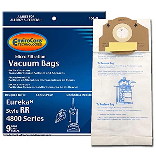 EnviroCare Replacement Micro Filtration Vacuum Bags made to fit Eureka