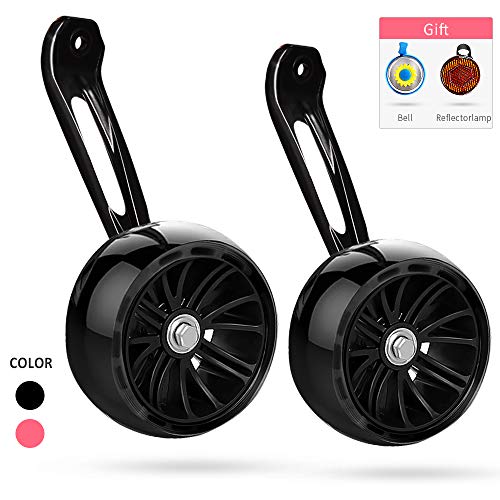 image for SPORUS Bicycle Training Wheels Heavy Duty Rear with Stabilizers Mounte