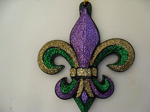 Mardi Gras Christmas Ornaments • Comfy Christmas