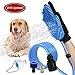 WOWGO 2019 Newest Pet Bathing Tool Dog Shower Sprayer Scrubber Grooming Glove with 4 Faucet Adapters for Dog Cat Horse Indoor Outdoor