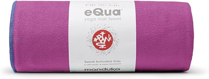 manduka equa hold yoga mat towel