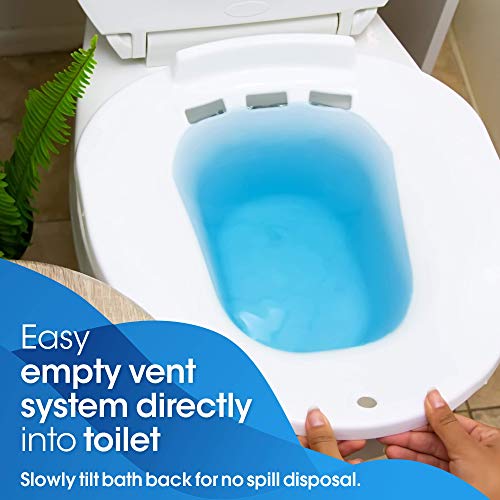 Sitz Bath Toilet SEAT Perineal Soaking Bath for Postpartum Care