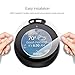 VMEI Screen Protector for Echo Spot -Protect The Echo Spot's Screen, Remove Residual Fingerprints and Protect The Privacy of Users.Designed (Black)
