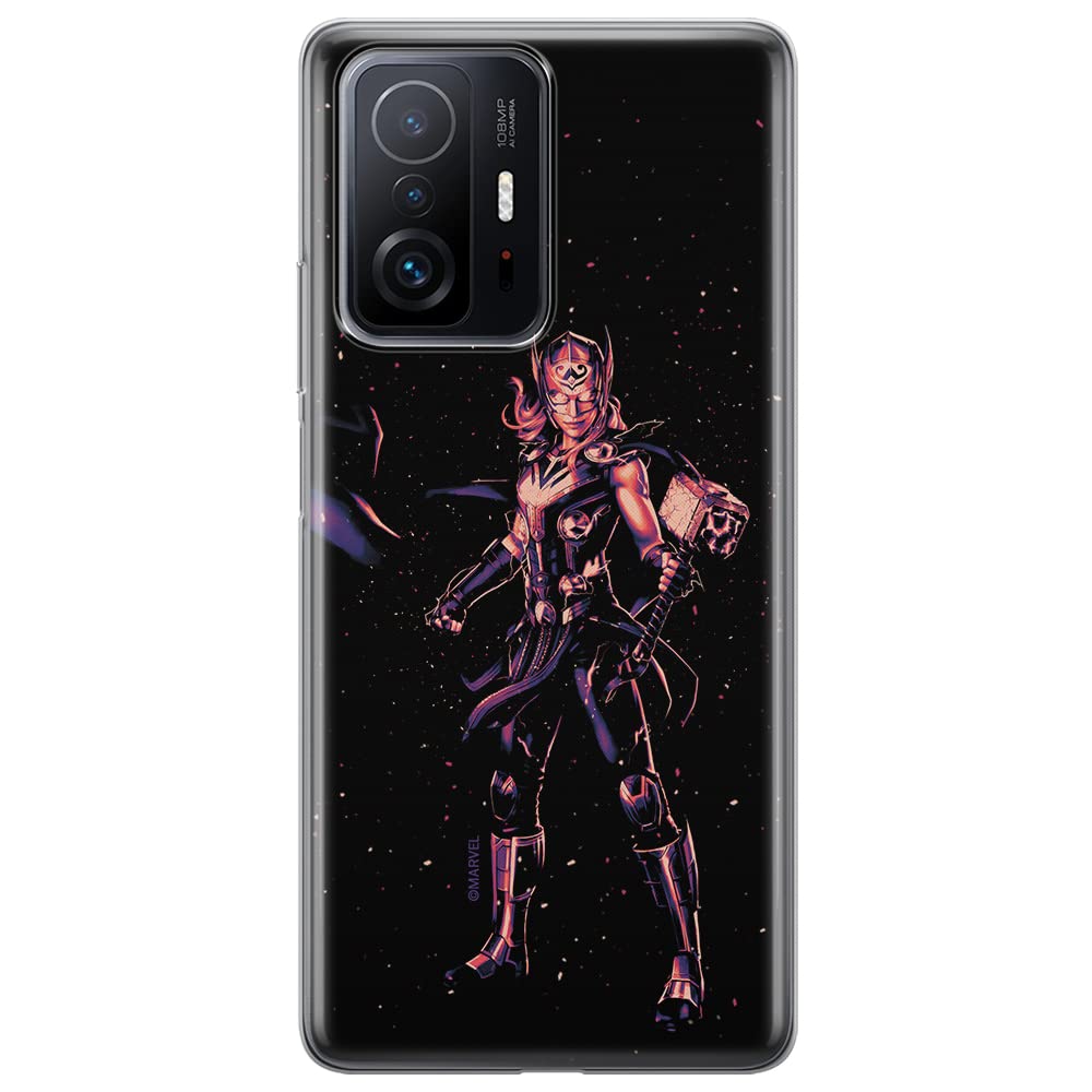 ERT GROUP Mobile phone case for Xiaomi 11T 5G / 11T PRO 5G Original and officially licensed Marvel pattern Thor 008 optimally adapted to the shape of the mobile phone, TPU case