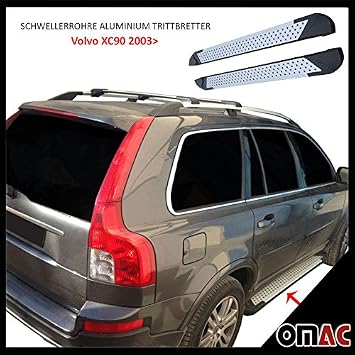 Skirt Tube Aluminium Running Boards For Volvo Xc90 2003 2015