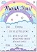 Kids Thank You Cards with Envelopes (15 Count) - Kids Birthday Thank You Notes for Girls