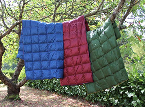 thumbnail image 2 of Klymit Horizon Packable Camping Blanket | PrimaLoft Insulation, Water-Resistant | 58" X 80" | Blue/Black 2 of 13