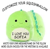 Squishmallow Customized Original Kellytoy Danny The Dinosaur 12