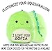 Squishmallow Customized Original Kellytoy Danny The Dinosaur 16