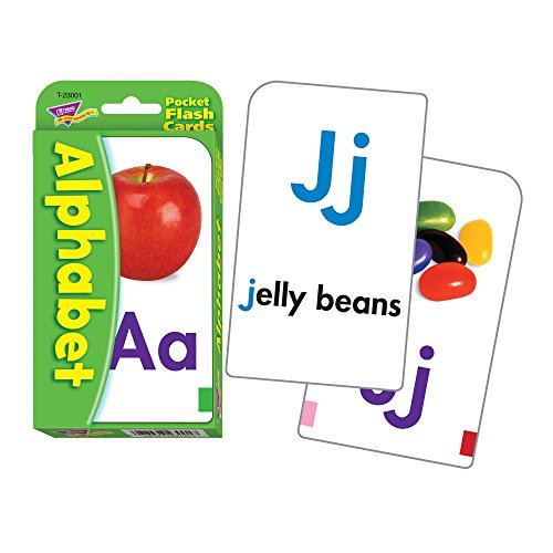 Trend Enterprises Alphabet Pocket Flash Cards