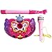 LilPals Princess Karaoke -Children's Toy Stand Up Microphone Play Set w/ Built-in MP3 Player, Speaker, Adjustable Height (Pink)