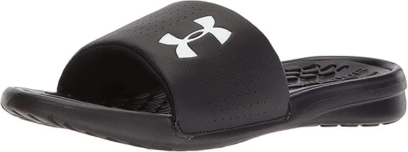 womens under armour playmaker slides