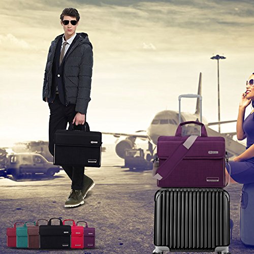 image for Brinch 15-15.6 Inch Laptop Messenger Bag for Apple, Acer, Asus, Dell, 