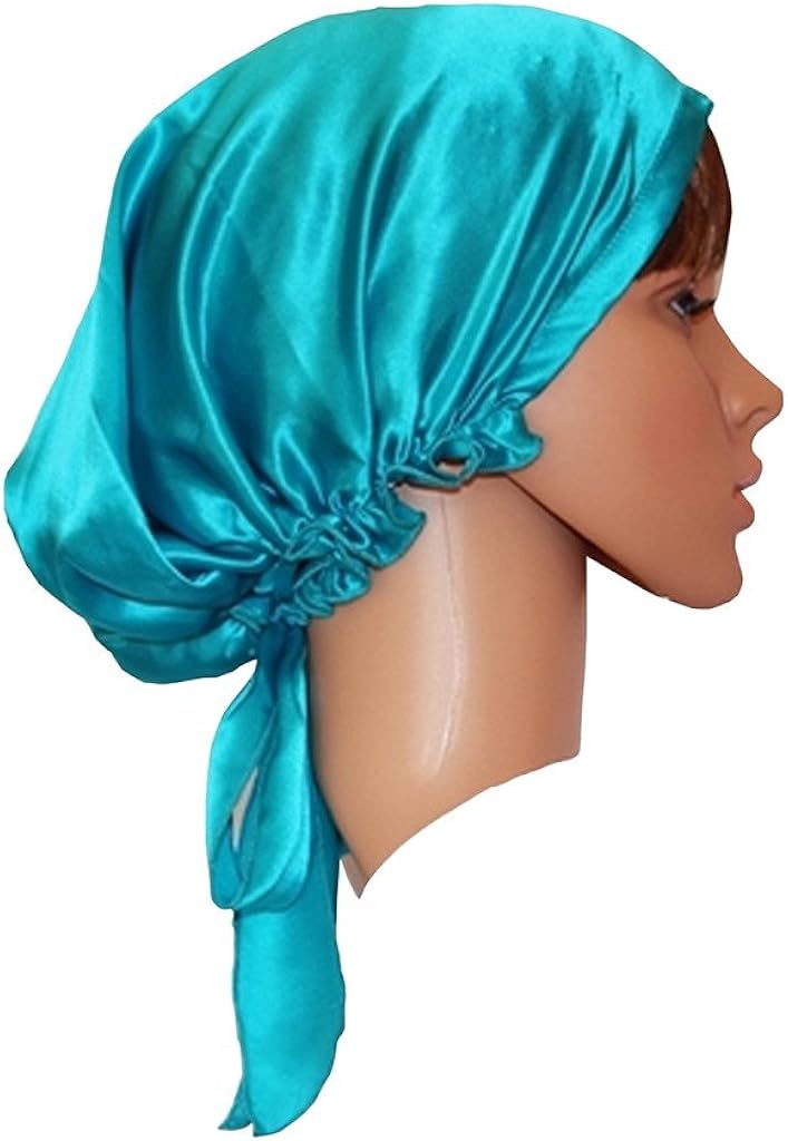 DOYK 100 Pure Silk Night Sleep Cap Sleeping Beanie Hat Cap at Amazon