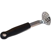 Fox Run Stainless Steel Mini Masher For Avocados, Potatoes and More