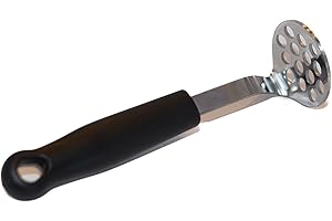 Fox Run Stainless Steel Mini Masher for Avocados, Potatoes and More