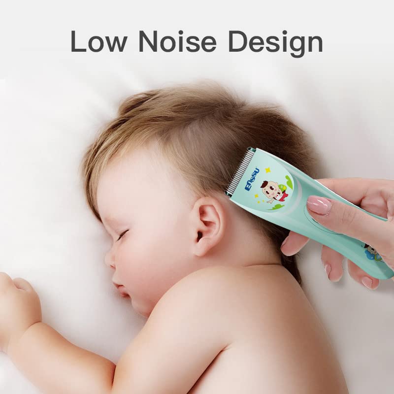 ENSSU Quiet Baby Hair Clippers, Lower Noise Haircut Trimmers for