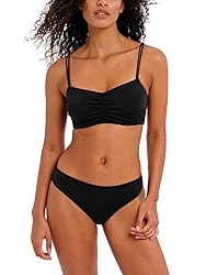 Freya Jewel Cove Convertible Bikini Top 30FF, Black