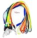 yueton Pack of 50 Colorful Long Neck Strap Band Lanyard for Camera Cell Phone Ipod Mp3 Mp4 PSP Wiimote ID Card Badge Name Tag Holders and Other Electronic Devices