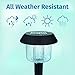 Solar Garden Lights Outdoor, Led Stake Lighting Solar Powered Pathway, Walkway, Patio and Landscape 15 Lumens Bright, Waterproof, Durable 8-Pack