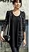 QZUnique Women's Plus Size Elegant Sleeveless Round Neck Tunic Tank Top Hem XL