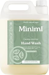 Miniml Hand Soap Wash Liquid 5L Refill Cucumber Aloe Vera Vegan Cruelty Free