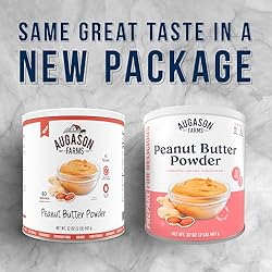 Augason Farms Peanut Butter Powder Can, Emergency
