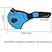 Activated Carbon Dustproof Dust Mask - with Extra Filter Cotton Sheet and Valves for Exhaust Gas, Anti Pollen Allergy, PM2.5, Running, Cycling, Outdoor Activities (Black, Type 1)