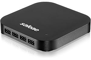 Logic Pro 16 (Black) - Saleae 16-Channel Logic Analyzer - Compatible with Windows, Mac, or Linux - Easy to Use, Ultra-Portable, Saves Time & Frustration