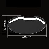 Yeesabella 25 Pcs Clear Face Visors Shower Eye Shields for Spa Salon view 2