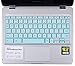 CaseBuy Keyboard Cover Compatible Samsung Chromebook Pro 12.3 inch XE510C24 XE510C25 XE513C24 / Samsung Chromebook Plus 12.3 inch XE513C24 Soft-Touch Protective Skin, Mint Green