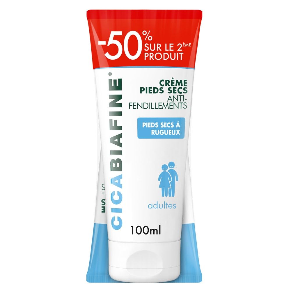 CicaBiafine Anti-Chapping Dry Feet Cream 2 x 100ml