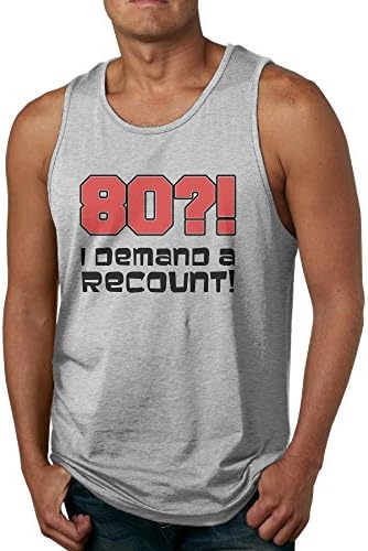 Nngsiko I Demand A Recount Mens Slimming Waist Body Shaper Vest Shirt