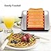 Toaster 4 Slice, Retro Small Stainless Steel Toaster with Bagel, Cancel, Defrost Function, Reheat Extra Wide Slot Compact Bread Top Rated Best Prime Toasters for Bread Waffles Small Retro Toaster Oven