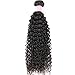 Miss GAGA 8A Grade Brazilian Kinkys Curly Virgin Human Hair One Bundle Remy Human Hair Weaves Wet and Wavy Hair Extension Natural Color(10