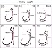 Fishing Hooks 100pcs Bass Fishing Worm Hooks 2X Strong High Carbon Steel Worm Bait Texas Rig Hooks Wide Gap Offset Hooks for Bass Trout Freshwater Saltwater Fishing