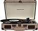Crosley Cruiser Deluxe Vintage 3-Speed Bluetooth Suitcase Turntable, Havana