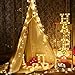 Aluan Christmas Lights Fairy String Lights 100 LED 36ft USB or Battery Operated 8 Modes Waterproof LED String Lights for Home Patio Party Wedding Christmas Indoor Outdoor Decoration, Warm White